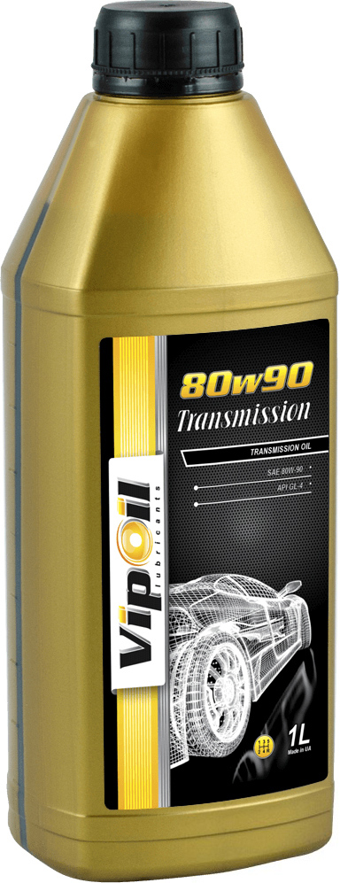 Олива трансмісійна VIPOIL Transmission 80W90 GL-4 1 л (0162855)
